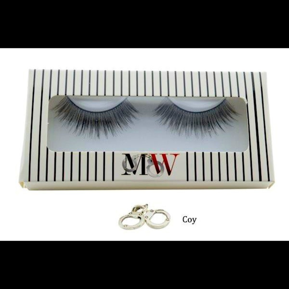 Synthetic, false eyelashes - 10 pair.